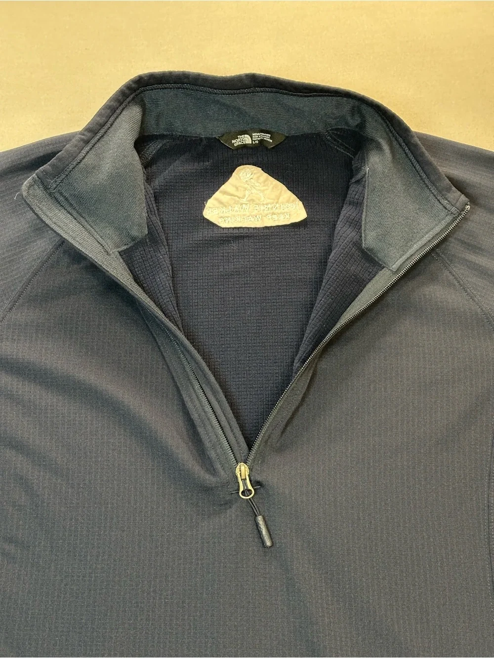 The North Face Half-Zip Pullover Active Top, Johnnie Walker Embroidered - Large
